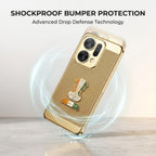 Oppo Reno 14 5G Tri-Color Satyamev Jayate Mesh Electroplated Heat Dissipation Case