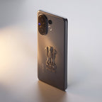 Vivo T4 Pro 5G Compatible Satyamev Jayate 3D Metal Emblem Sticker