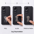 Oppo Reno 10 5G Compatible Satyamev Jayate 3D Metal Emblem Sticker