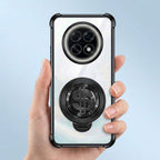 Oppo F31 Pro+ 5G Four Corner Airbags 100% Original Astro Money Magnet Rotating Dollar Case (Buy 1 Get 1 Free Surprise Cover)