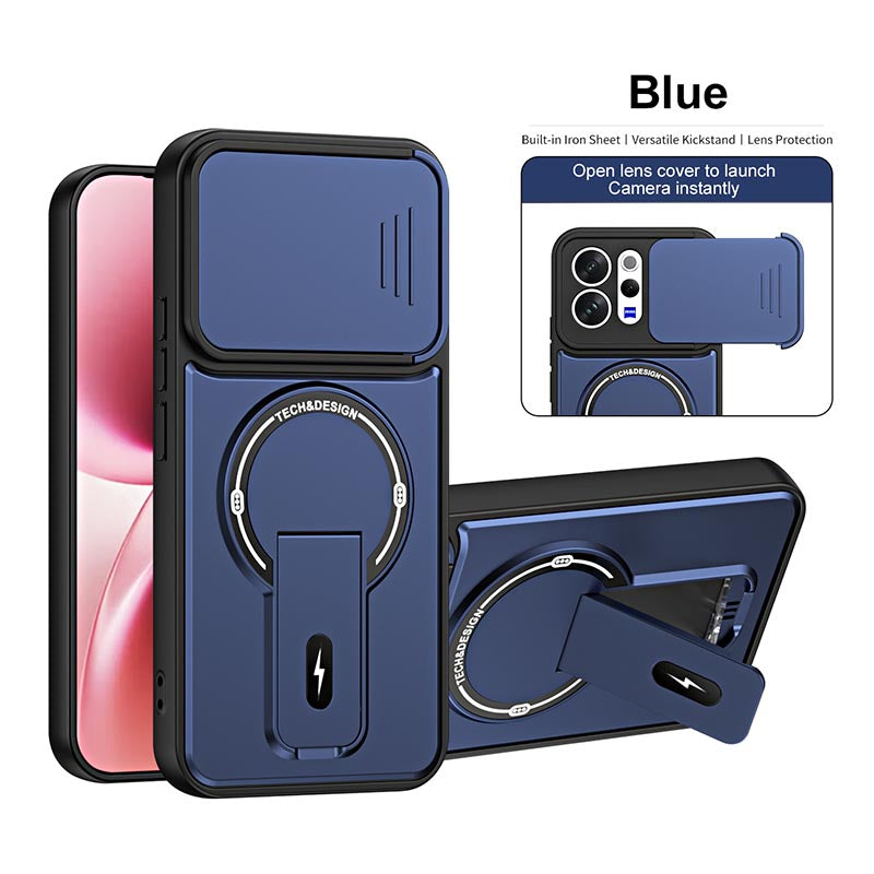 Vivo V70 5G Premium Multi-Angle Stand Case – 360° Protection with Camera Lens Guard