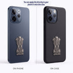 Oppo Reno 15C 5G Compatible Satyamev Jayate 3D Metal Emblem Sticker