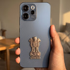 Oppo Reno 15C 5G Compatible Satyamev Jayate 3D Metal Emblem Sticker