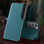Vivo Y200e 5G Luxury Half Window Leather Flip Case