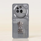 Nothing Phone 3A Pro 5G Compatible Satyamev Jayate 3D Metal Emblem Sticker