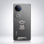 Vivo V50 5G Compatible Satyamev Jayate 3D Metal Emblem Sticker