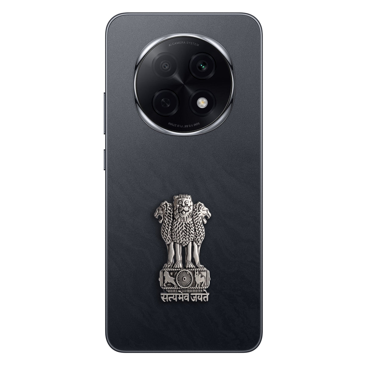 Oppo F29 Pro 5G Compatible Satyamev Jayate 3D Metal Emblem Sticker