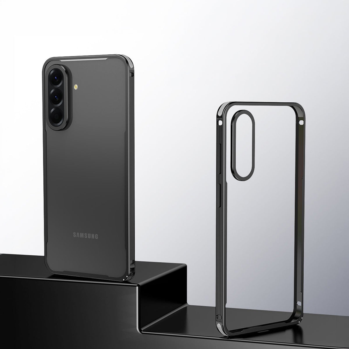 Samsung Galaxy S24 5G Aluminium Metal Frame Case With Metal Camera Lens Protection