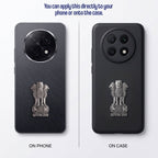 Oppo F29 Pro 5G Compatible Satyamev Jayate 3D Metal Emblem Sticker