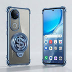 Vivo V50 5G Four Corner Airbags 100% Original Astro Money Magnet Rotating Dollar Case