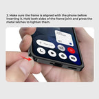 Nothing Phone 3a Pro 5G Aluminium Metal Frame Case With Metal Camera Lens Protection