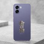 OPPO A6s 5G Compatible Satyamev Jayate 3D Metal Emblem Sticker