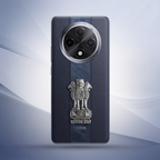 Oppo F27 Pro+ 5G Compatible Satyamev Jayate 3D Metal Emblem Sticker