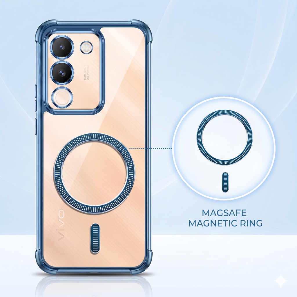 Vivo Y200 5G Premium Magnetic Magsafe Airbag Case