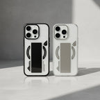 iPhone 16 Pro & 16 Pro Max Exquisite Stripe Stand Magsafe Case