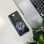 Vivo V27 5G Best Selling Stress Buster Wheel Aluminium Metal Scratch Resistant Back Case