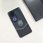 Vivo V50 5G Luxury Lion Pattern Leather And Liquid Silicone Case