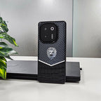 Vivo T3 Pro 5G Luxury Lion Pattern Leather And Liquid Silicone Case