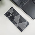Vivo V40 5G Triangle Pattern Matte Back Shockproof Case