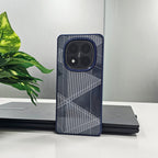 Redmi Note 14 Pro 5G Triangle Pattern Matte Back Shockproof Case