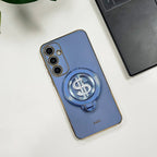 Samsung Galaxy A35 5G Luxury Silicone Money Magnet Rotating Dollar Case