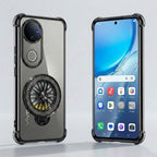 Vivo V50 5G Premium Stress Buster Wheel Rotating Shockproof Airbags Case