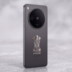 OPPO Find X8 Pro 5G Compatible Satyamev Jayate 3D Metal Emblem Sticker