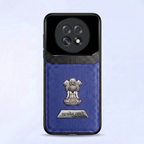 Oppo F31 Pro+ 5G Satyamev Jayate 2-in-1 Emblem Leather Lens Protective Back Case