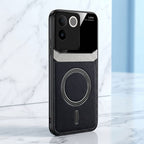 Vivo T2 Pro 5G Premium Magsafe Magnetic Leather Lens Protective Case