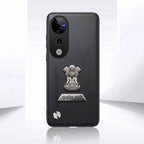 Vivo V40 Pro 5G Satyamev Jayate 2-in-1 Emblem Vegan Leather Back Case