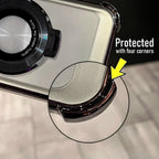 Oppo Reno 15 5G Original Luxury Magnifier Ring Stand Shockproof Airbags Corner Case