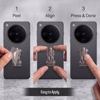 OPPO Find X8 Pro 5G Compatible Satyamev Jayate 3D Metal Emblem Sticker