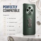 Oppo F27 5G Compatible Satyamev Jayate 3D Metal Emblem Sticker