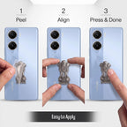 Vivo V29e 5G Compatible Satyamev Jayate 3D Metal Emblem Sticker