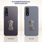 OnePlus Nord 5 5G Compatible Satyamev Jayate 3D Metal Emblem Sticker