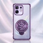 Oppo Reno 16 5G Four Corner Airbags 100% Original Astro Money Magnet Rotating Dollar Case