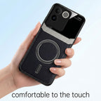 Vivo T2 Pro 5G Premium Magsafe Magnetic Leather Lens Protective Case