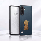 Samsung Galaxy A55 5G Satyamev Jayate Vegan Leather Back Case