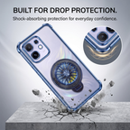 Oppo Reno 16 5G Premium Stress Buster Wheel Rotating Shockproof Airbags Case
