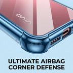 Vivo V50 5G Anti-Yellow Electroplating Transparent Airbags Case