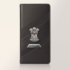 Oppo Reno 13 5G Metal Satyamev Jayate 2-in-1 Emblem Magnetic Flip Wallet Case