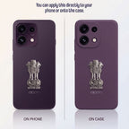 Oppo Reno 16c 5G Compatible Satyamev Jayate 3D Metal Emblem Sticker