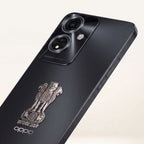 Oppo A59 5G Compatible Satyamev Jayate 3D Metal Emblem Sticker