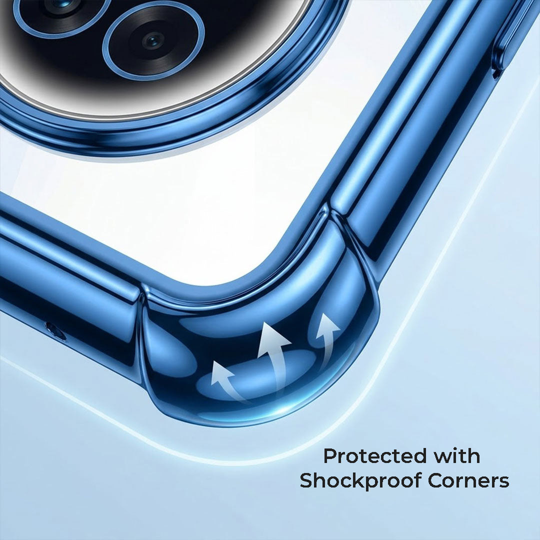 Oppo F31 Pro+ 5G Premium Stress Buster Wheel Rotating Shockproof Airbags Case