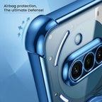 Nothing Phone 3a 5G Luxury Four Corner Invincible Bracket Ring Stand Case