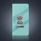 Motorola Edge 60 Fusion 5G Metal Satyamev Jayate 2-in-1 Emblem Magnetic Flip Wallet Case