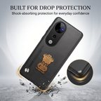 Vivo T3 Ultra 5G Satyamev Jayate Vegan Leather Back Case