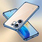 Vivo X200FE 5G Anti-Yellow Electroplating Transparent Airbags Case