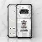 Nothing Phone 3a 5G Satyamev Jayate 2-in-1 Emblem Transparent Shockproof Airbag Case