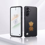 Samsung Galaxy A35 5G Satyamev Jayate Vegan Leather Back Case